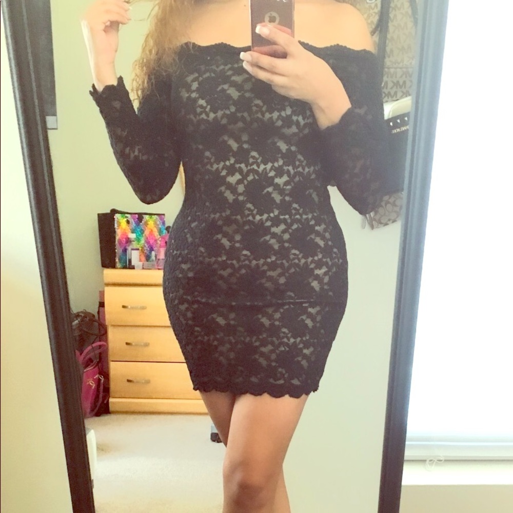 Sexy lace dress sz M